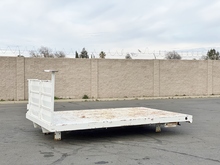 12' Diamond Plate Flatbed Truck Body