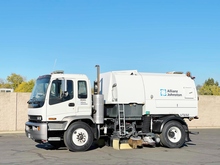 2008 Isuzu Johnston VT650 Air Vacuum Street Sweeper