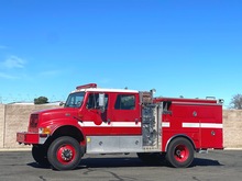 2002 International 4800 4x4 Type 3 Fire Pumper