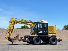 2007 Geismar KGT 220 4RS Hi-Rail Loader Excavator