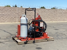2006 Crafco BAX 250 Marker Adhesive Melter Skid Mount